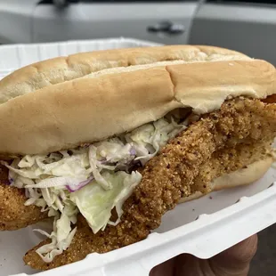 Catfish po boy