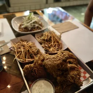 Half Fried Chicken - how&apos;s the chicken breast so moist? - @rayz