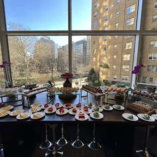 Dessert buffet from Sunday brunch