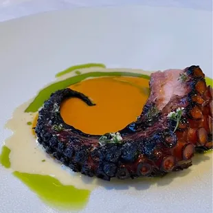 Grilled octopus