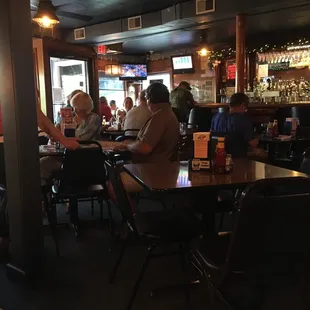 Cozy pub atmosphere here.