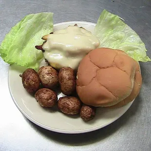 Bacon Cheeseburger w/ Baby Bakers