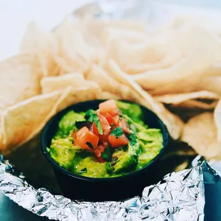 Fresh Tortilla Chips &amp; Guacamole!
