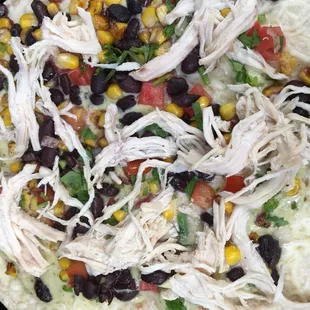 Southwestern Chicken Enchilada Quesadilla!!