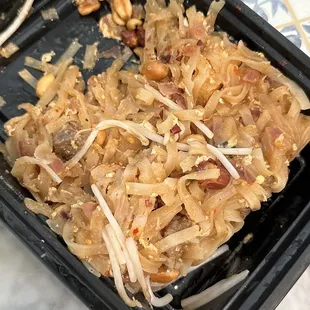 Stir-Fried Rice Noodles (Pad Thai) --my parents lived in Thailand for 10+ years and said this is not pad Thai