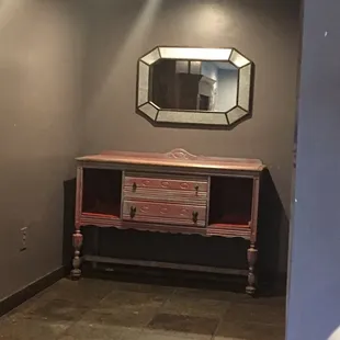 Furniture in the restaurant I would have bought from them I loved it so much