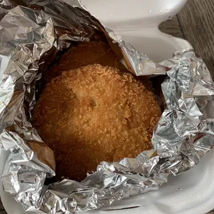 Crab cakes (imitation)