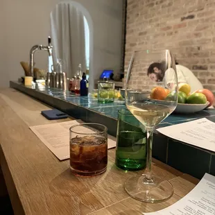 Upstairs Bar while we waited