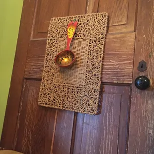 Decoration at our table