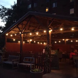 You were also able to dine outside fabulous