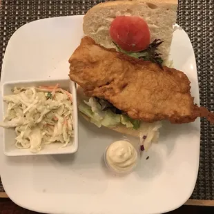 Half? Haddock sandwich