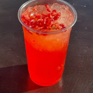 Pomegranate lemonade