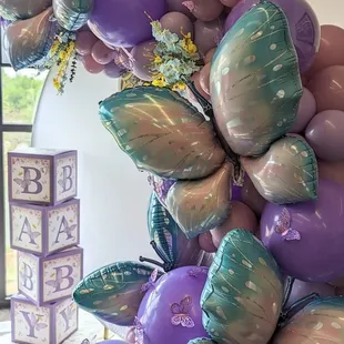 Baby Shower
A beautiful butterfly is on the way theme