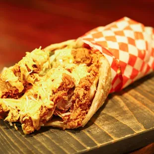 Zinger Paratha Wrap