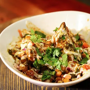 Samosa chaat