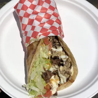 Chapli Paratha Wrap