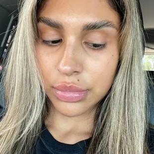 Brow lamination by Taija