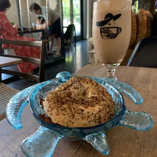 Bacon my Way Downtown B. And iced Chai Tea Latte