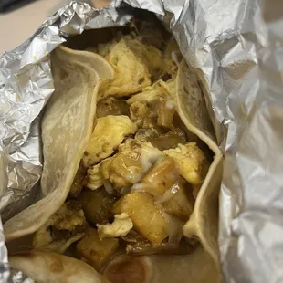 Breakfast taco!