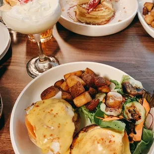 Salmon Eggs Benedict