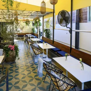 Open air patio magic