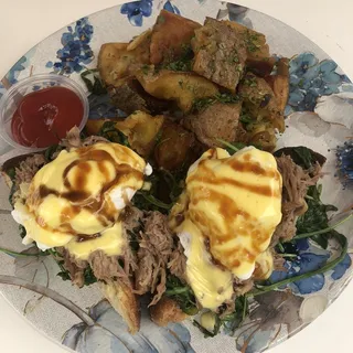 Pork Benedict