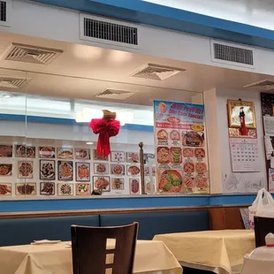 the interior of a restaurant