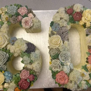 60th Birthday Cake-red velvet, carrot, chocolate