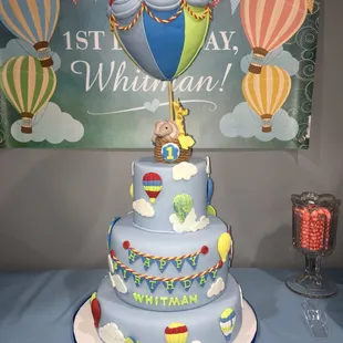 Hot Air Balloon Cake