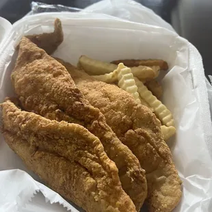 Fried Whiting