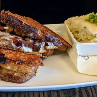 Ultimate Grilled Cheese with Bacon Sandwich