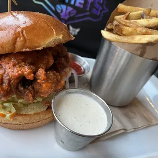 Spicy Nashville Chicken Sandwich