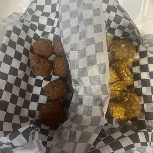 Hushpuppies and corn!