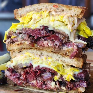 St Patrick&apos;s Day Wagyu Pastrami Reuben