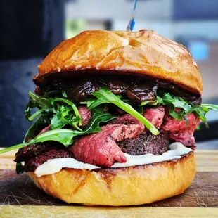 Smoked Tri Tip sandwich