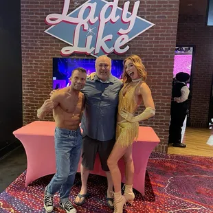 My boyfriend happy I took him to the show