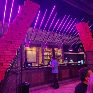 Bar area