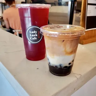 Boba Oat Milk Latte