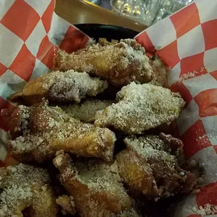 Garlic parmesan wings