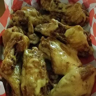 Honey mustard wings