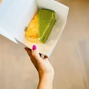 Best of both world. Original and matcha.