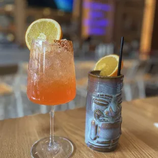 Aperol and Painkiller