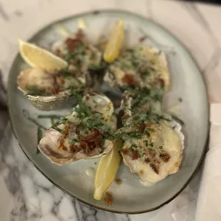 Oysters Rockefeller