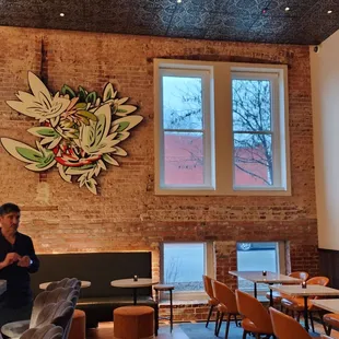 more bar area seating