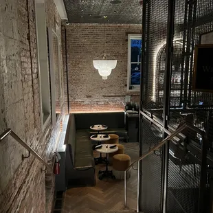 Entrance to the indoor seating