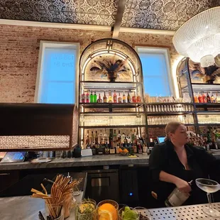 Anne Marie makes great cocktails.