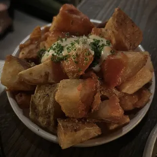 Crispy potatoes