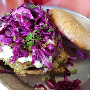 Curry Lentil Burger