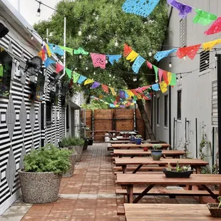 patio beer garden