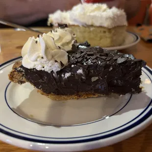 Chocolate cream pie